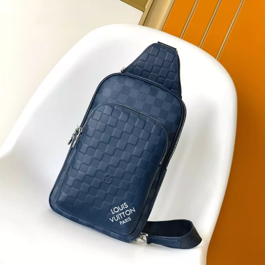 Louis Vuitton LV Avenue Men’s Handbag Replica Checkerboard Pattern 20x31x7cm