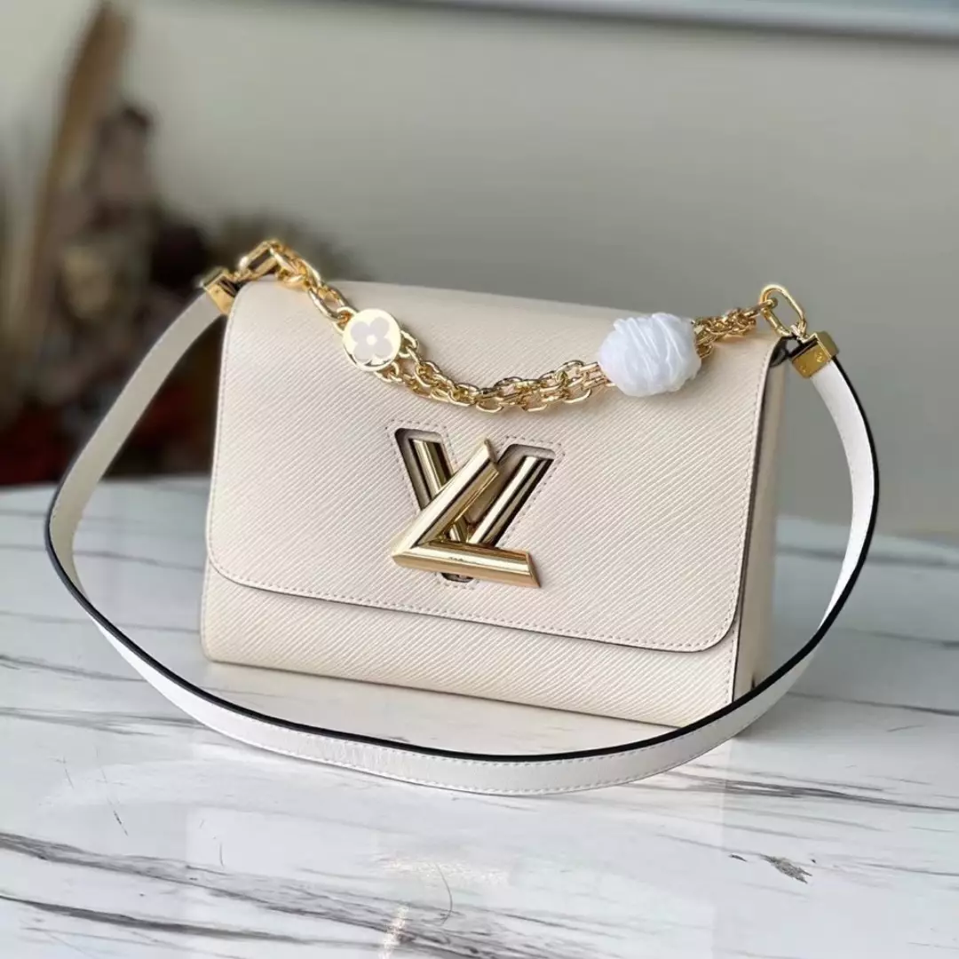 Louis Vuitton LV Twist Woman’s Cowhide Leather Handbags 24cm