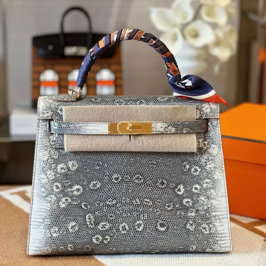 Hermes Kelly 28 Genuine Lizard Leather – Limited Stock