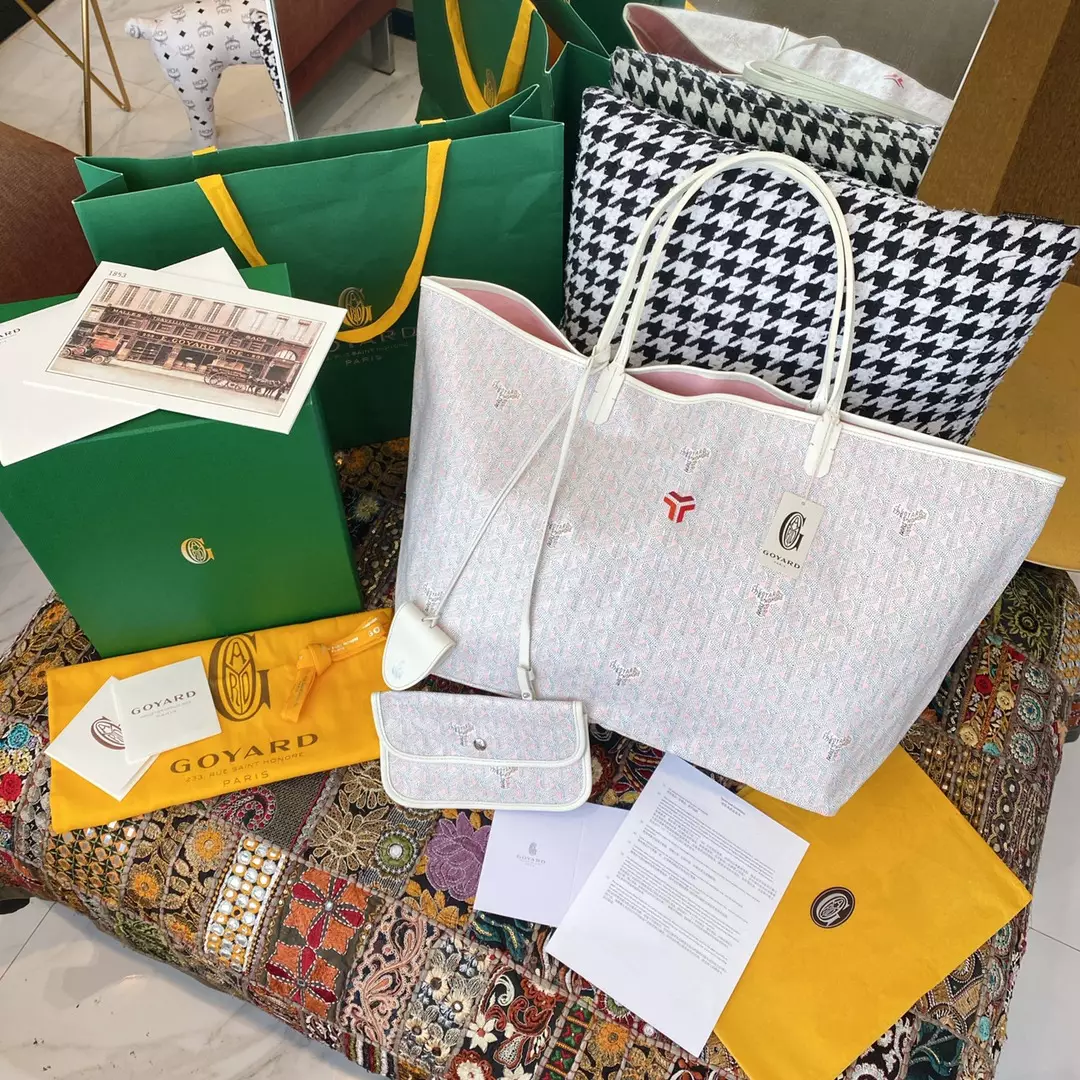 Goyard limited edition Saint Louis Claire-Voie GM Bag /Tote