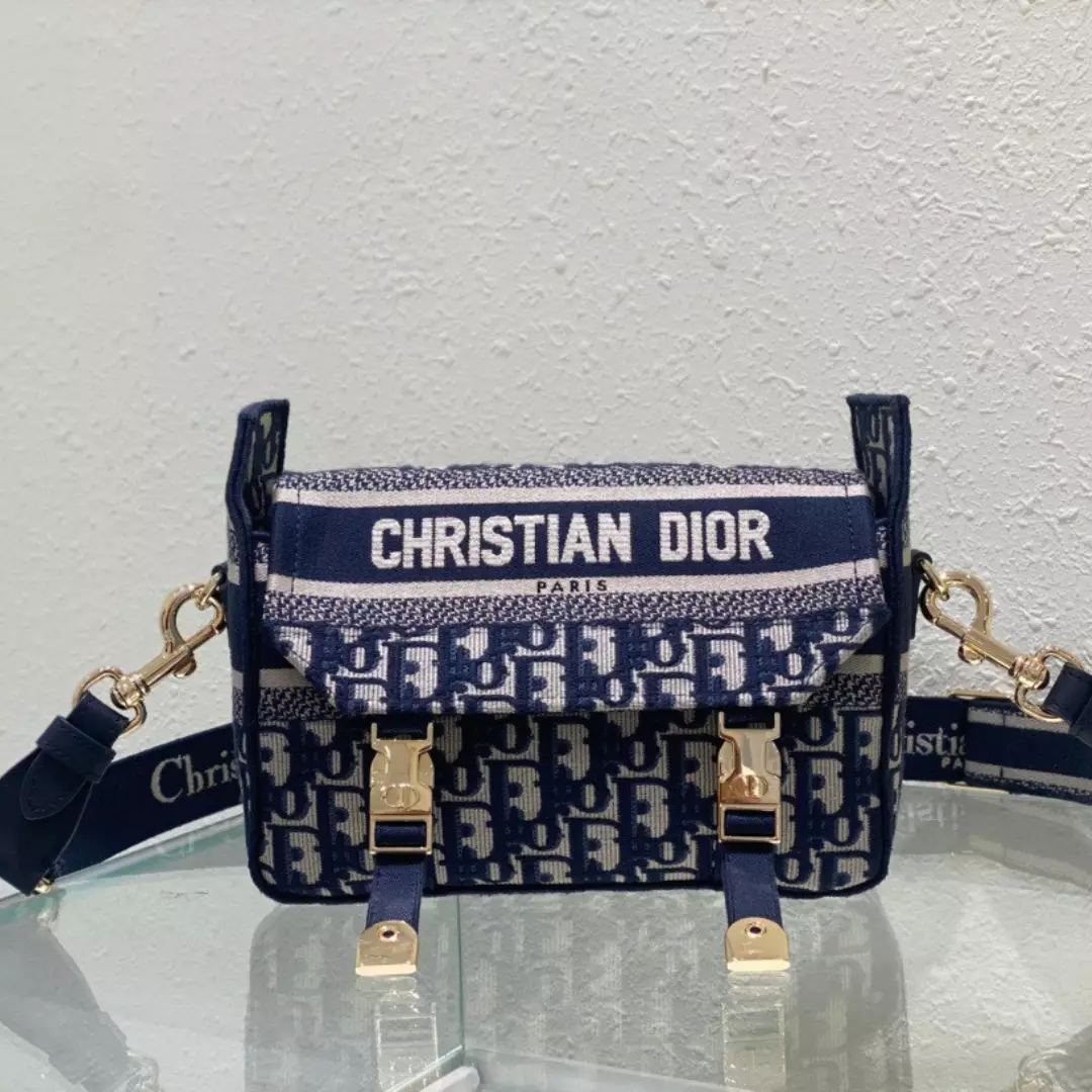 Dior Camp Women’s Canvas Patterned Handbag 25x15x8cm