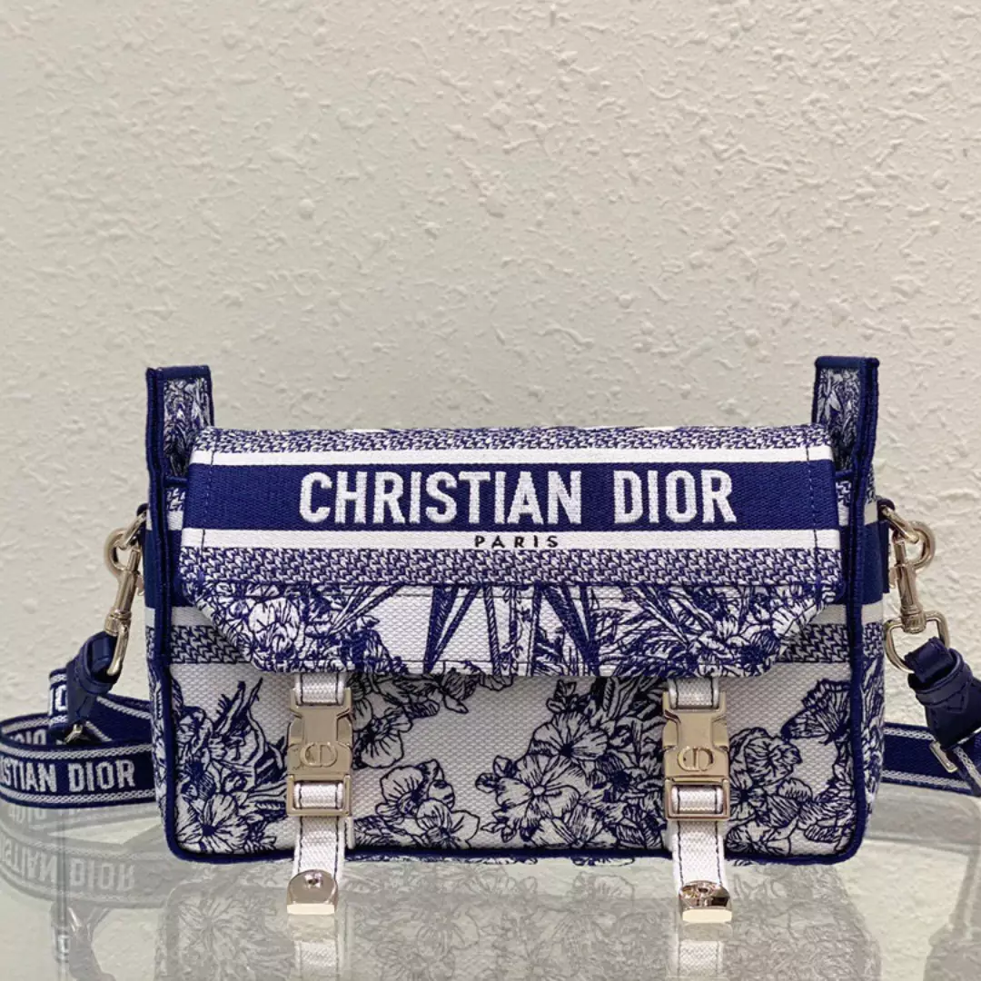 Dior Camp Women’s Super Premium Handbag Canvas Pattern 25x15x8cm